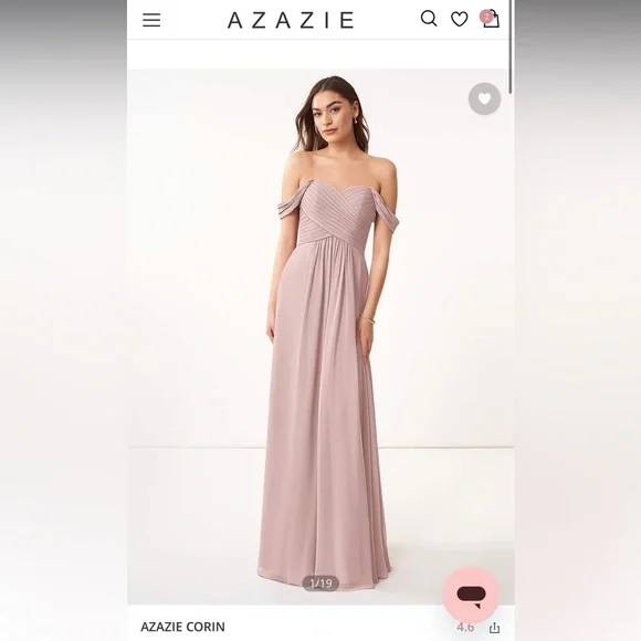 Azazie corin dress cheap